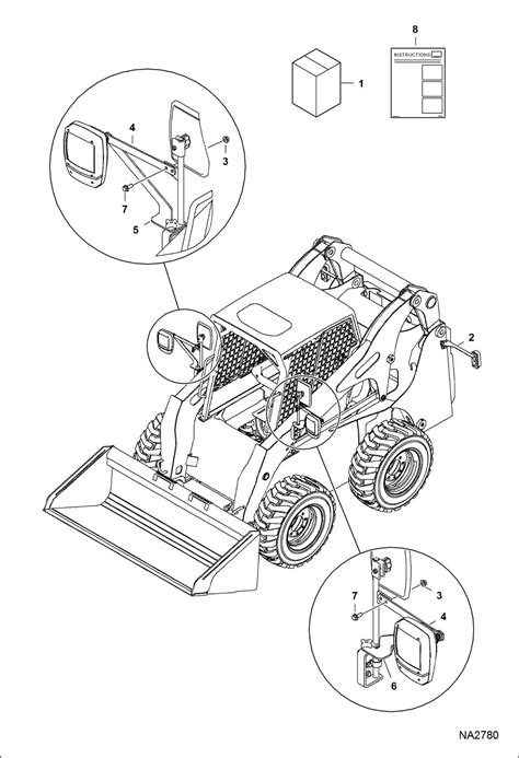 bobcat t870 parts diagram